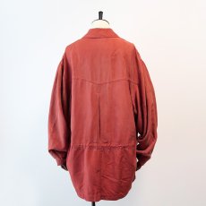 画像3: 80's NEW WEAR SILK SAFARI style HALF COAT (3)