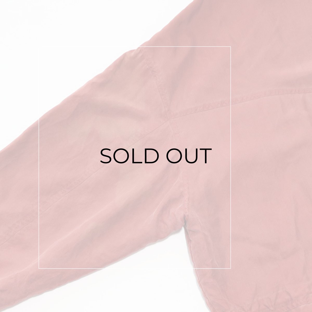 画像16: 80's NEW WEAR SILK SAFARI style HALF COAT (16)