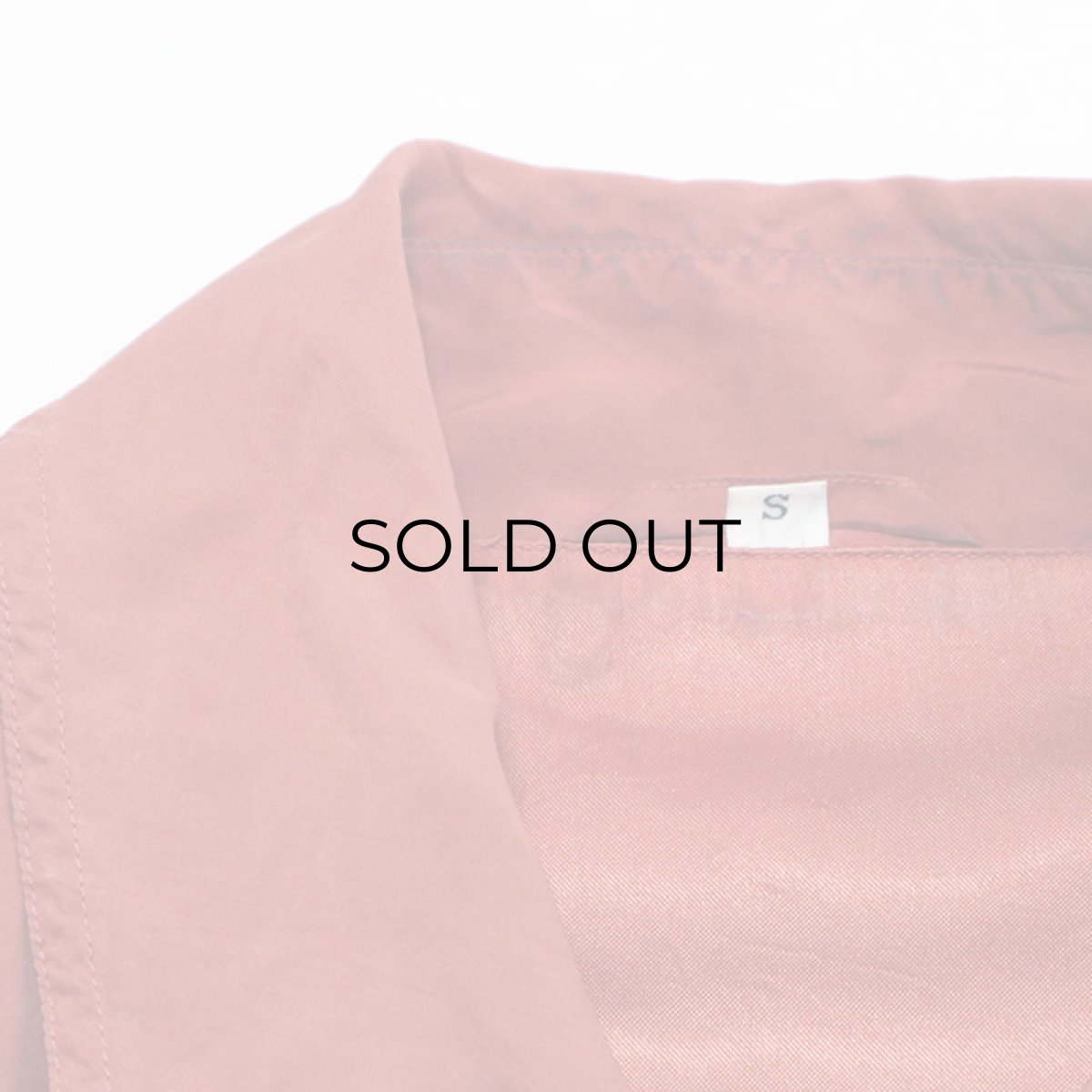 画像15: 80's NEW WEAR SILK SAFARI style HALF COAT (15)