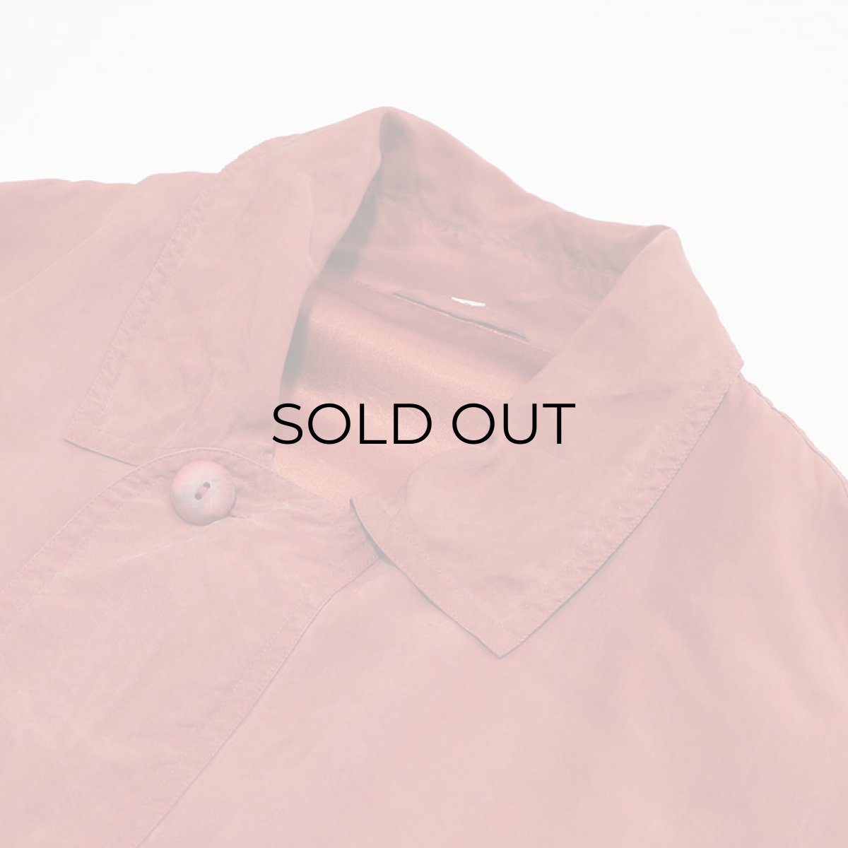 画像11: 80's NEW WEAR SILK SAFARI style HALF COAT (11)