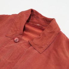 画像11: 80's NEW WEAR SILK SAFARI style HALF COAT (11)