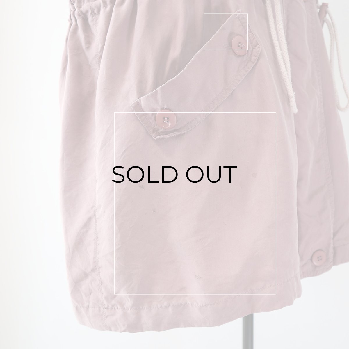 画像12: 80's C & A SILK STAND COLLAR HALF COAT (12)