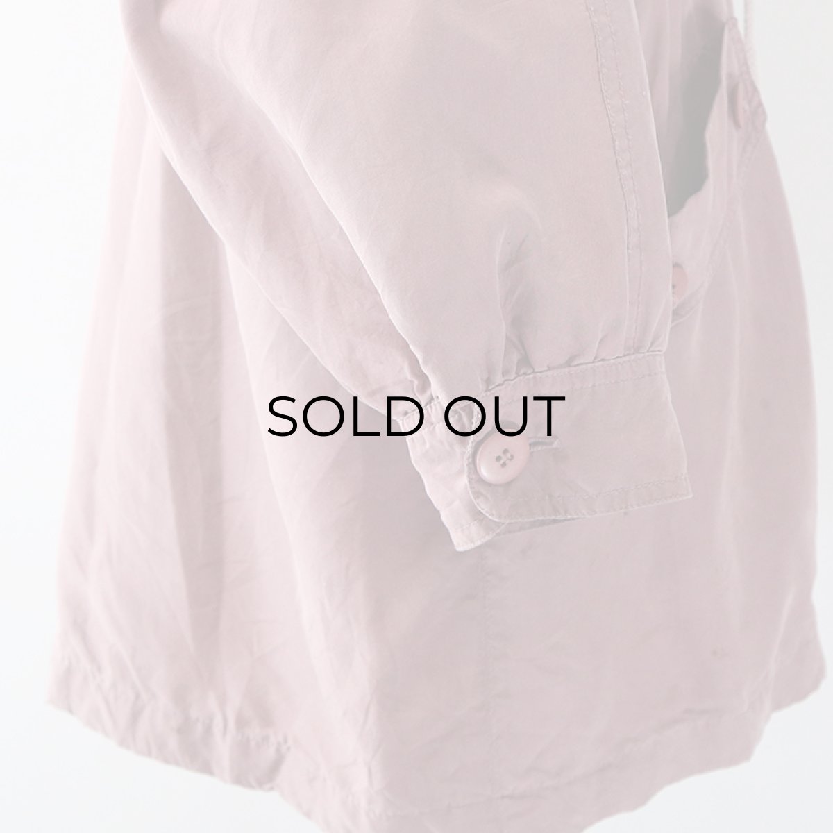 画像10: 80's C & A SILK STAND COLLAR HALF COAT (10)