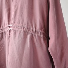 画像16: 80's C & A SILK STAND COLLAR HALF COAT (16)