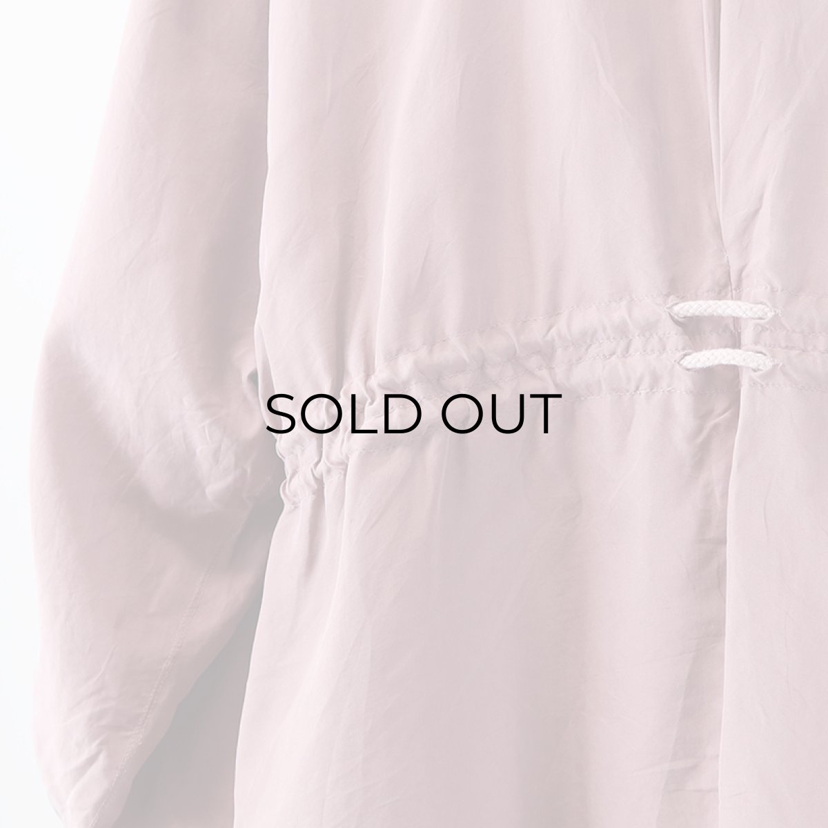 画像9: 80's C & A SILK STAND COLLAR HALF COAT (9)