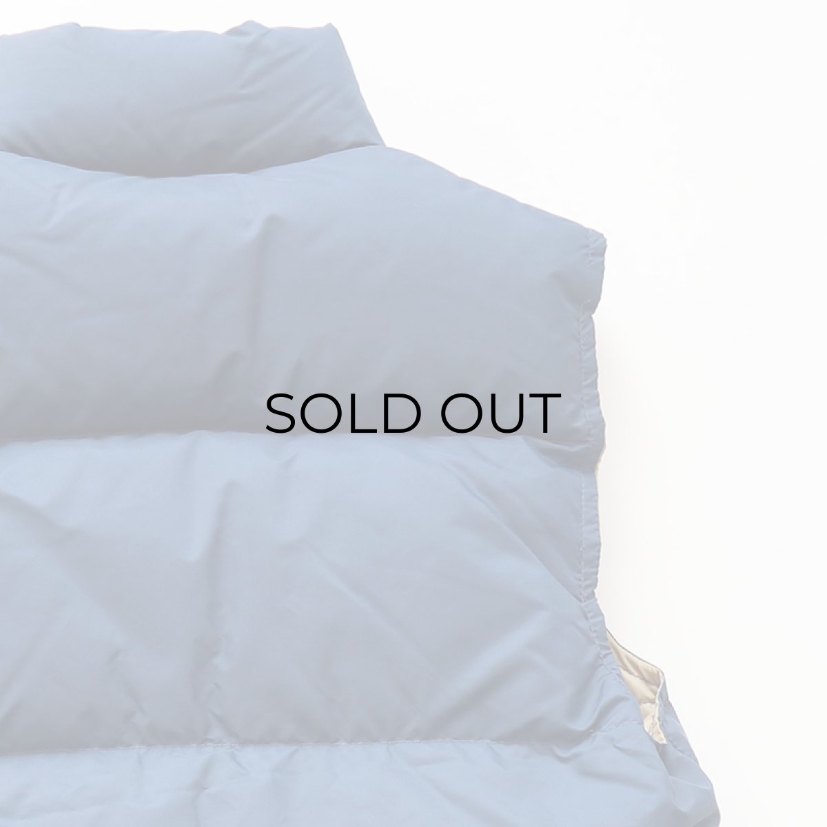 画像6: 80's Down Peak NYLON ZIP DOWN VEST (6)