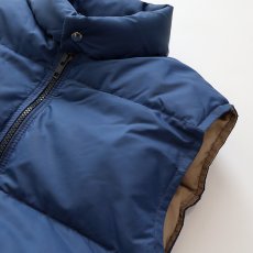 画像4: 80's Down Peak NYLON ZIP DOWN VEST (4)