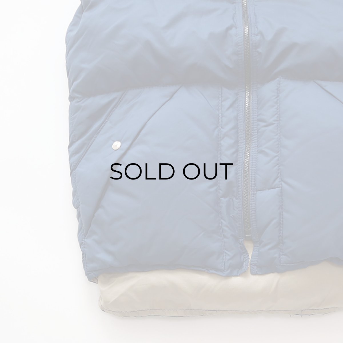 画像5: 80's Down Peak NYLON ZIP DOWN VEST (5)