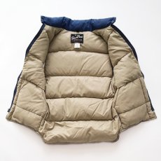 画像2: 80's Down Peak NYLON ZIP DOWN VEST (2)