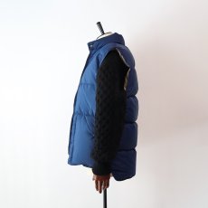 画像9: 80's Down Peak NYLON ZIP DOWN VEST (9)