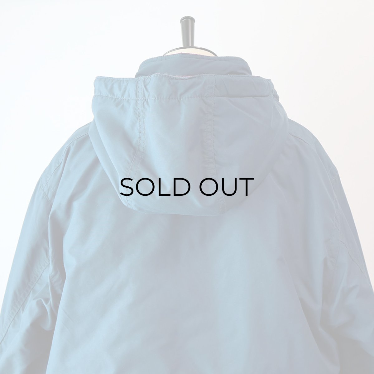 画像16: 〜90's L.L. Bean NYLON WOOL CHECK LINING PADDED OUDOOR COAT with HOOD (16)