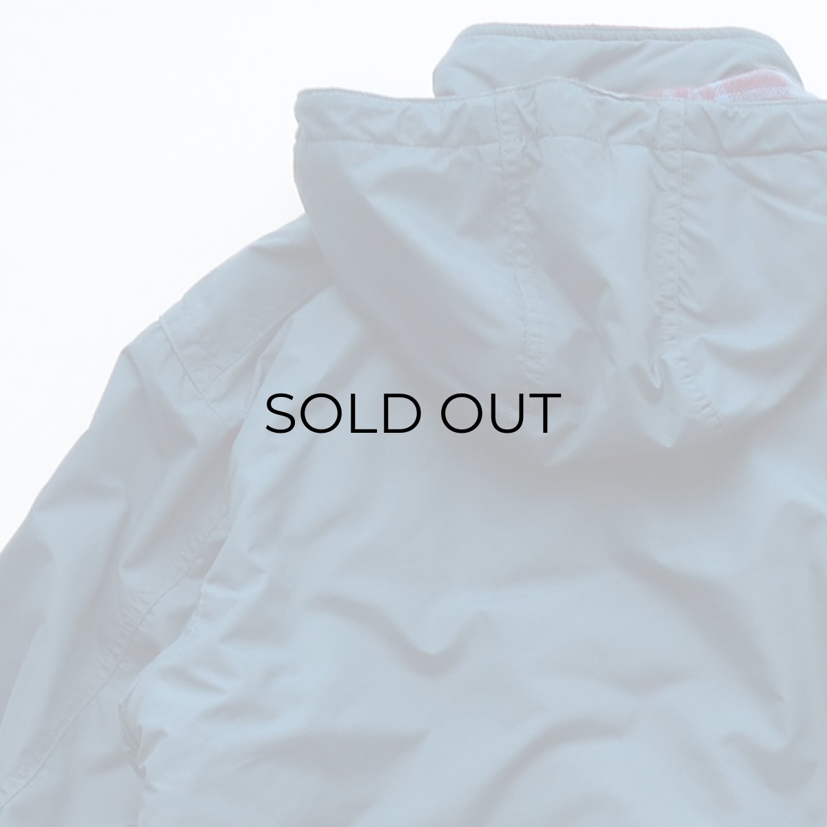 画像9: 〜90's L.L. Bean NYLON WOOL CHECK LINING PADDED OUDOOR COAT with HOOD (9)