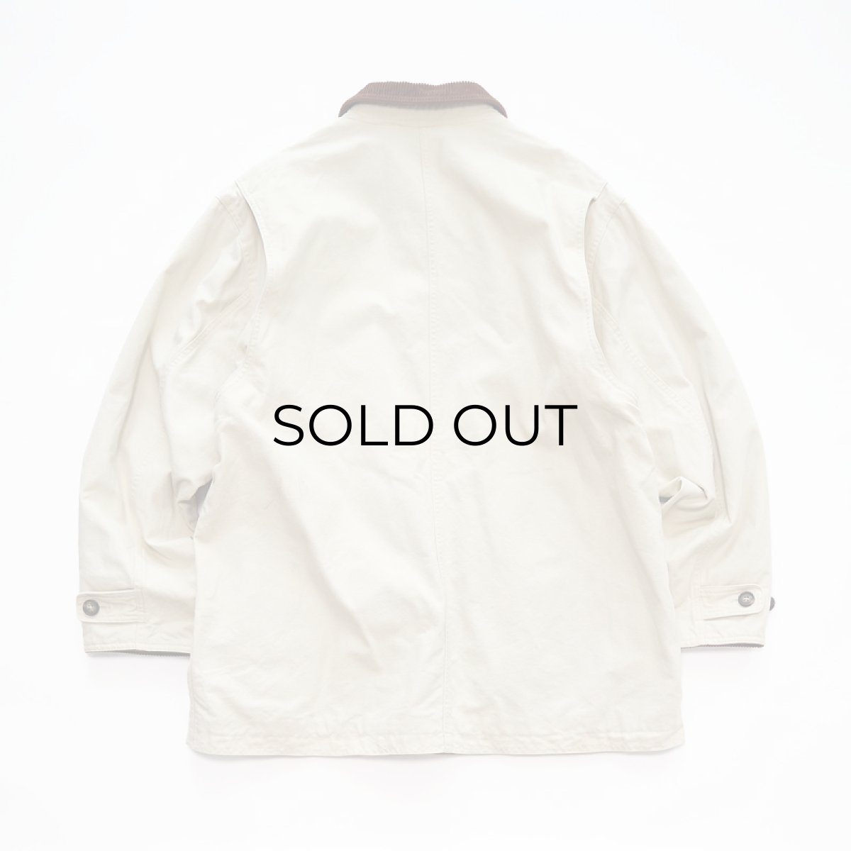 画像8: 〜90's LANDS' END COTTON CANVAS HUNTING style FIELD JACKET (8)