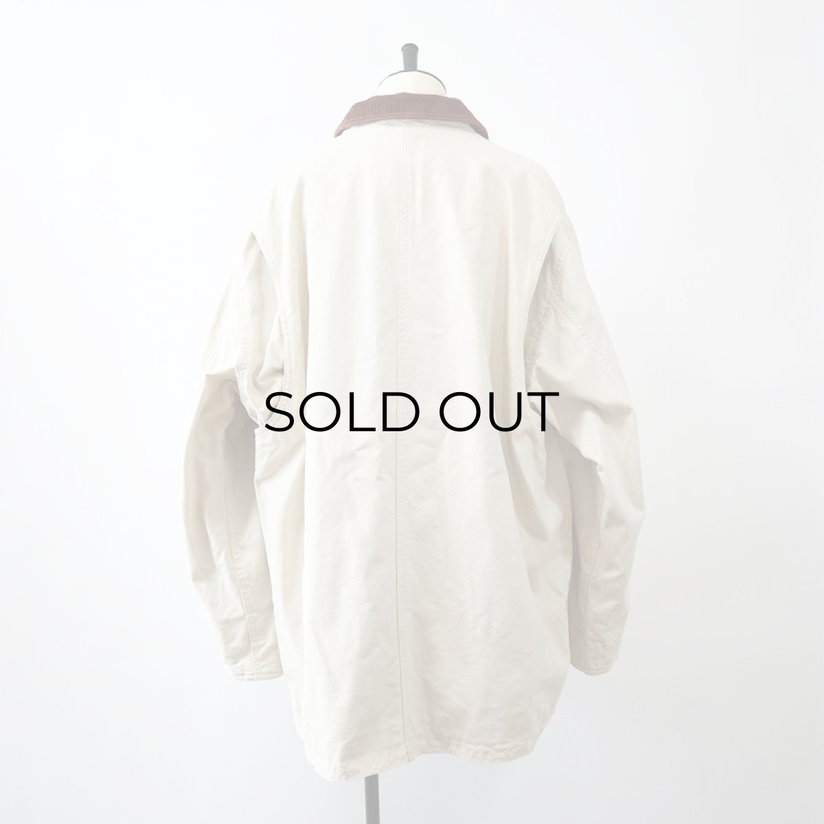 画像3: 〜90's LANDS' END COTTON CANVAS HUNTING style FIELD JACKET (3)