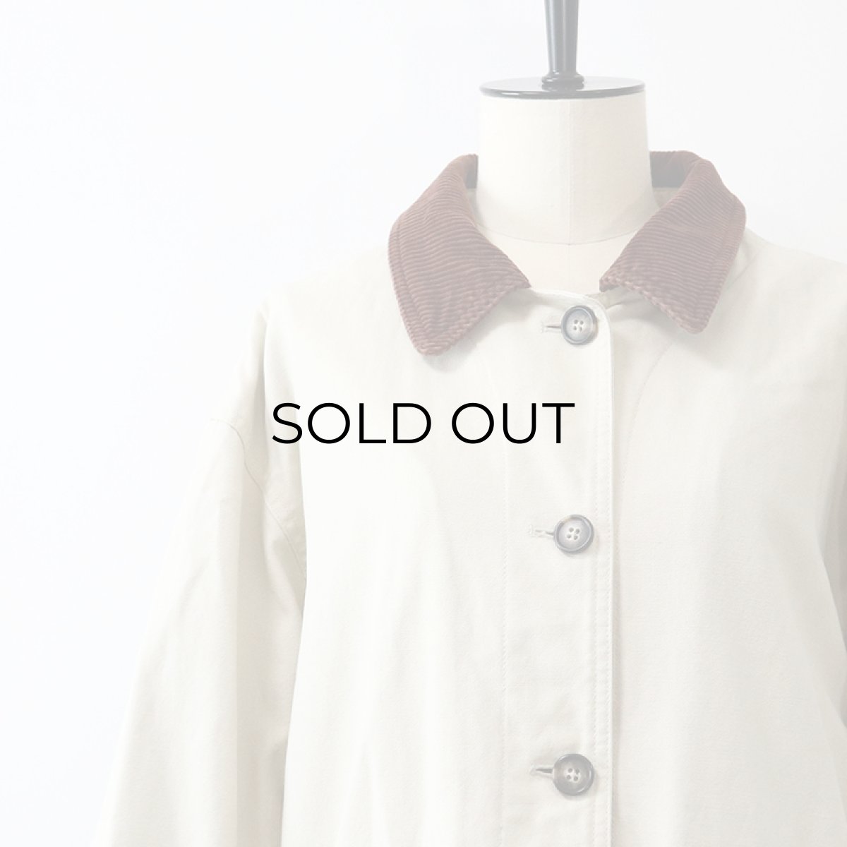 画像4: 〜90's LANDS' END COTTON CANVAS HUNTING style FIELD JACKET (4)