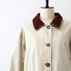 画像4: 〜90's LANDS' END COTTON CANVAS HUNTING style FIELD JACKET (4)