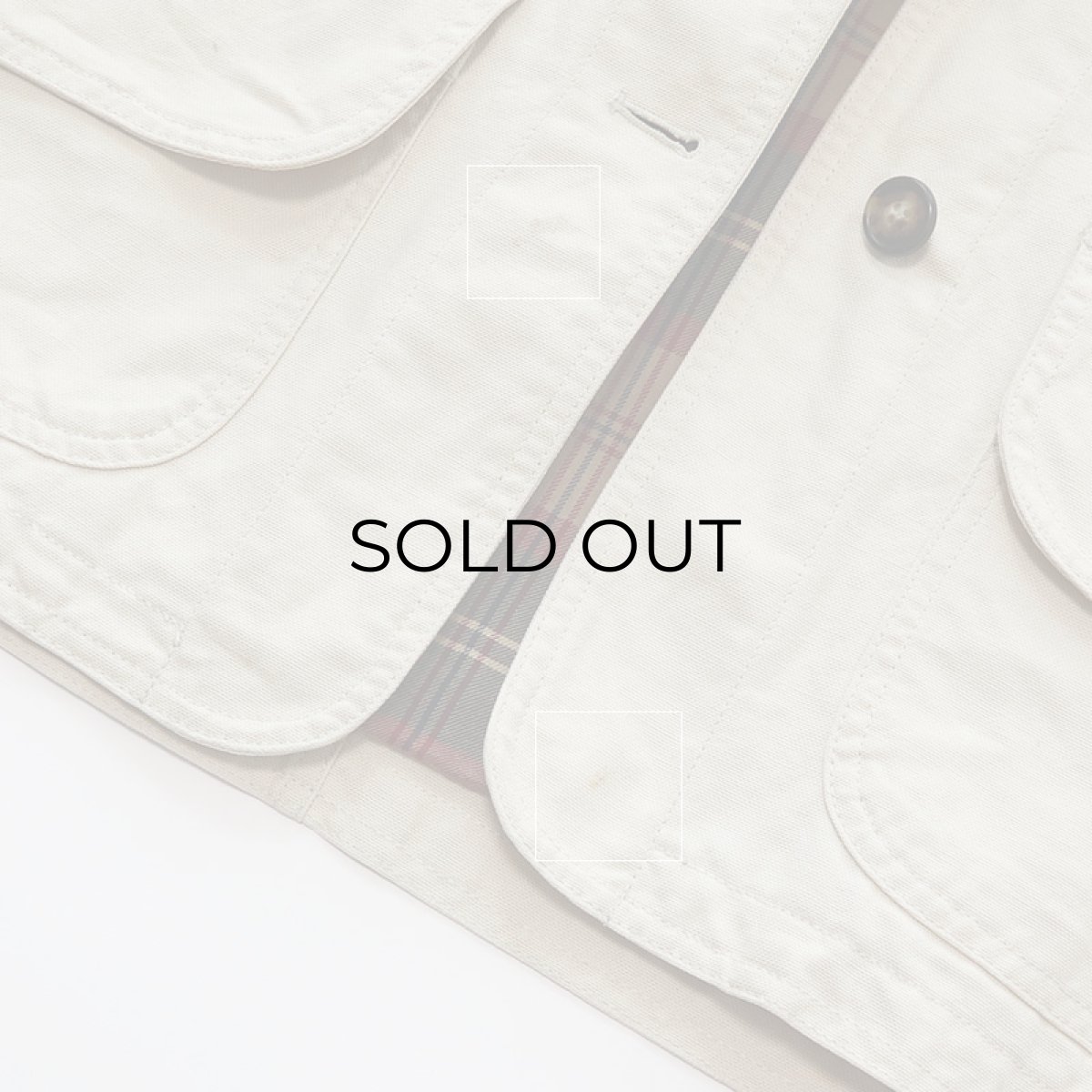 画像15: 〜90's LANDS' END COTTON CANVAS HUNTING style FIELD JACKET (15)