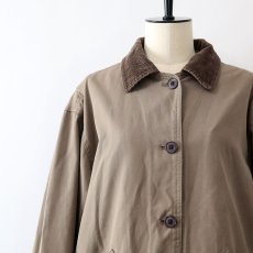 画像4: 〜90's LANDS' END COTTON CANVAS HUNTING style FIELD JACKET (4)