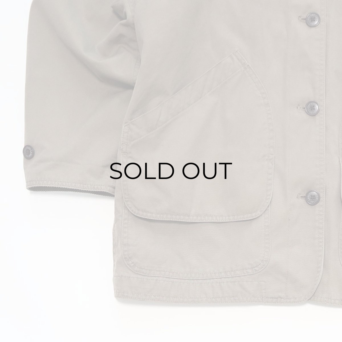 画像10: 〜90's LANDS' END COTTON CANVAS HUNTING style FIELD JACKET (10)