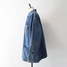 画像11: 90's RALPH LAUREN "LAUREN JEANS Co." COTTON DENIM CHORE JACKET (11)