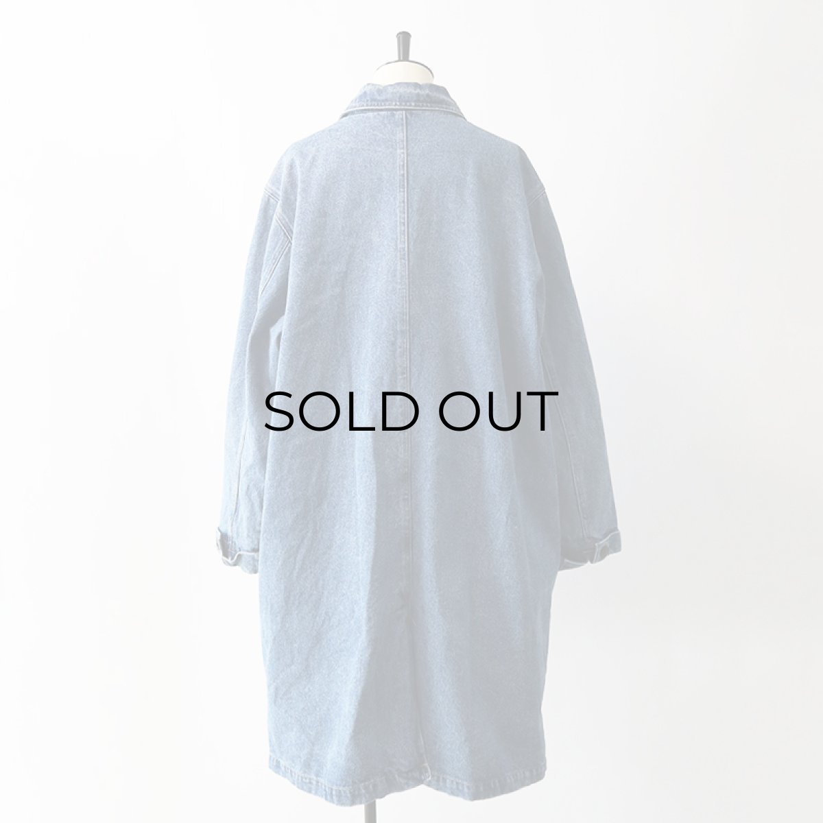 画像10: 90's DENIM & Co. COTTON DENIM COAT (10)