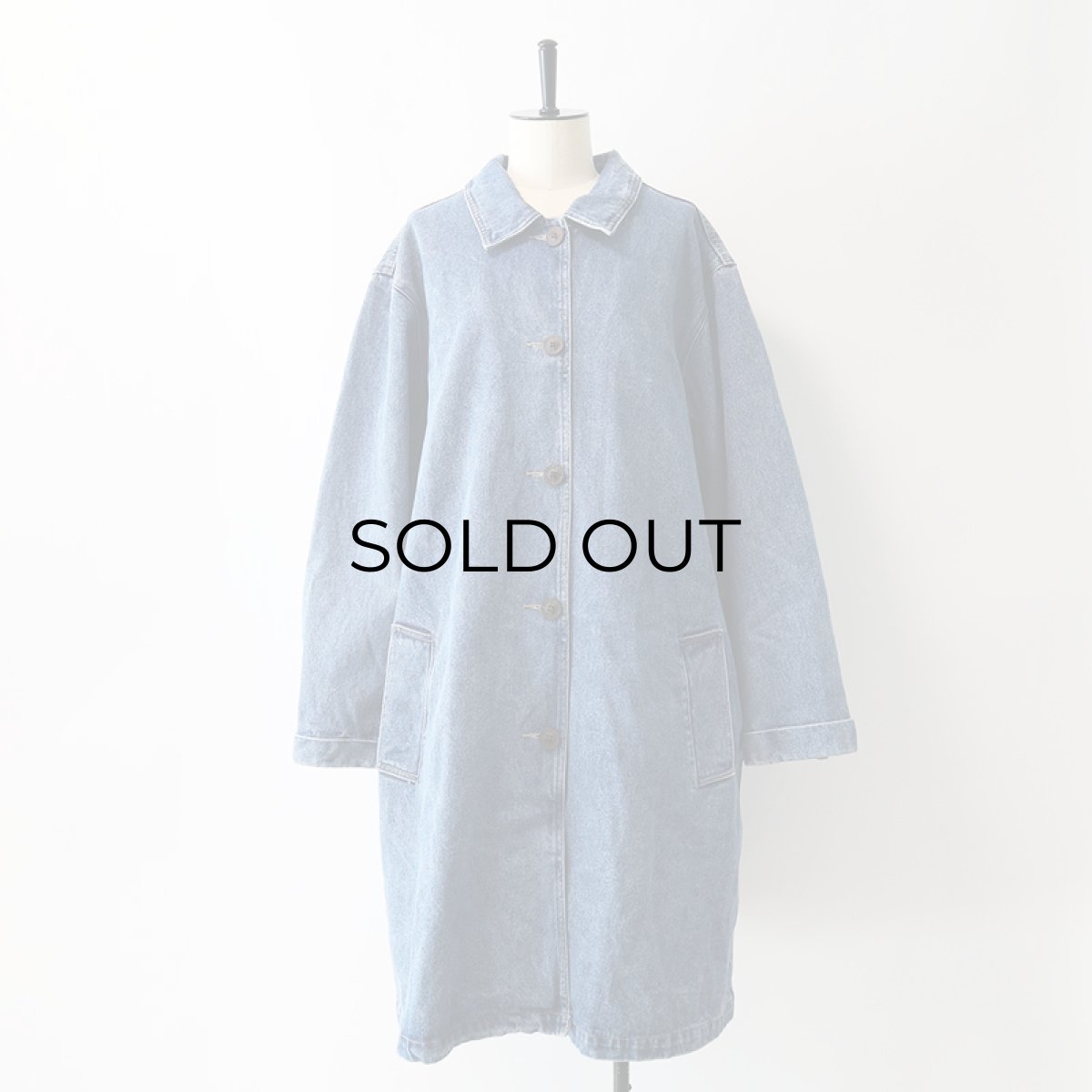 画像8: 90's DENIM & Co. COTTON DENIM COAT (8)