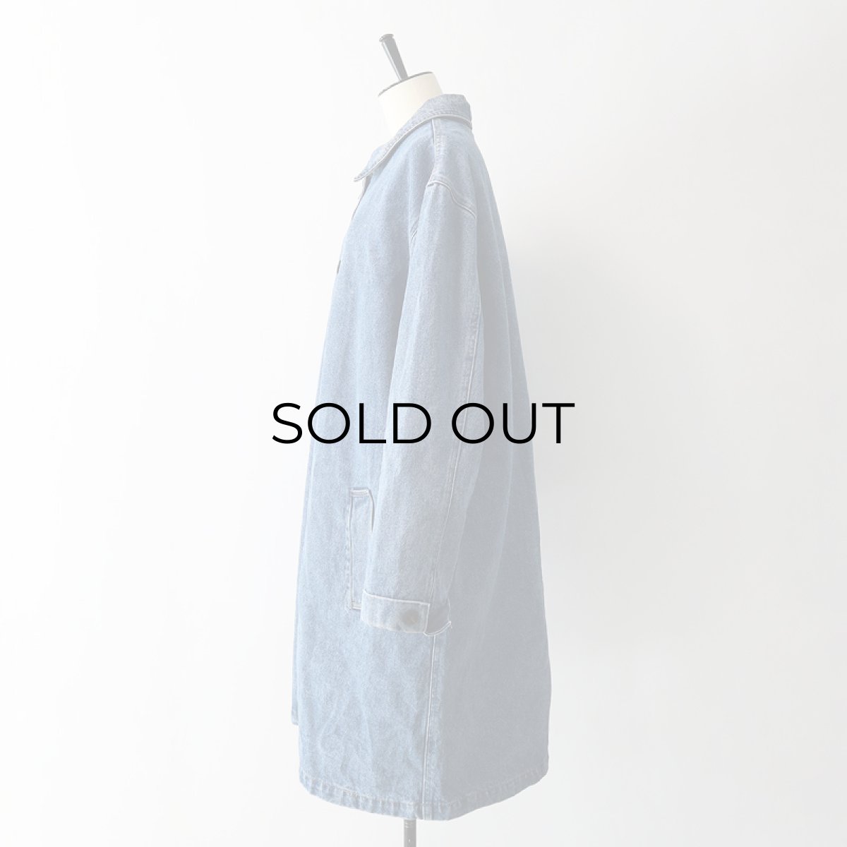 画像9: 90's DENIM & Co. COTTON DENIM COAT (9)