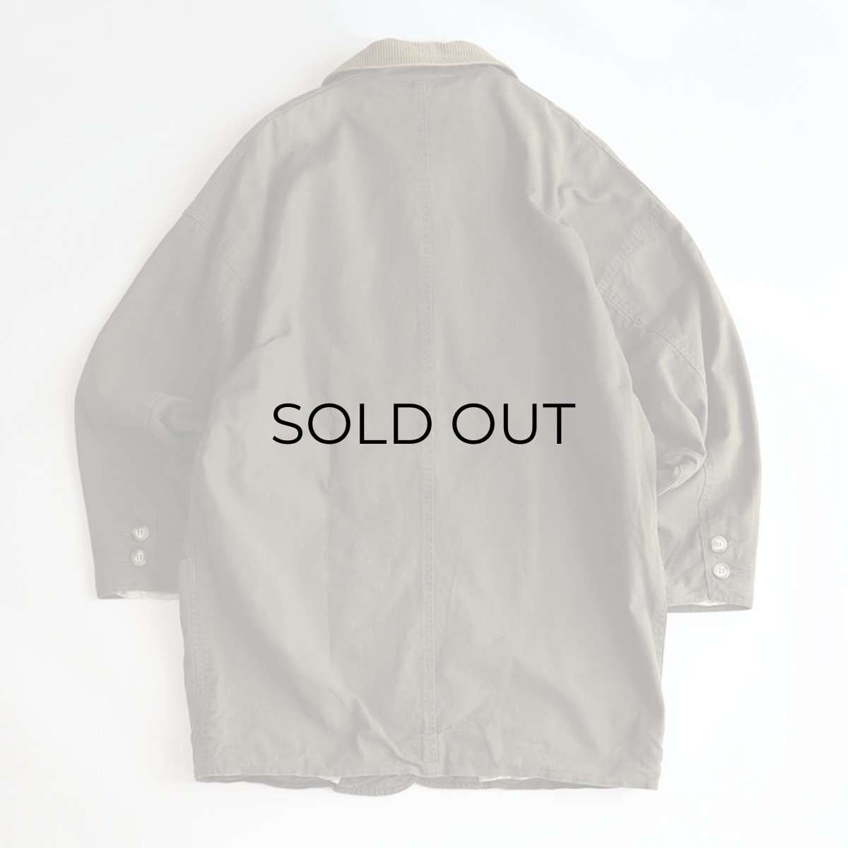 画像3: 80's AnnTaylor COTTON Lt. CANVAS WORK style JACKET (3)