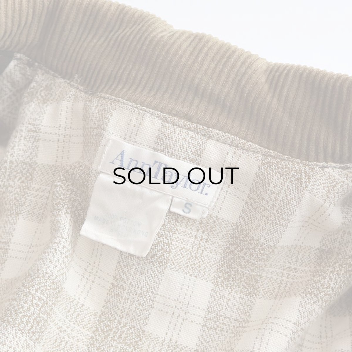 画像9: 80's AnnTaylor COTTON Lt. CANVAS WORK style JACKET (9)