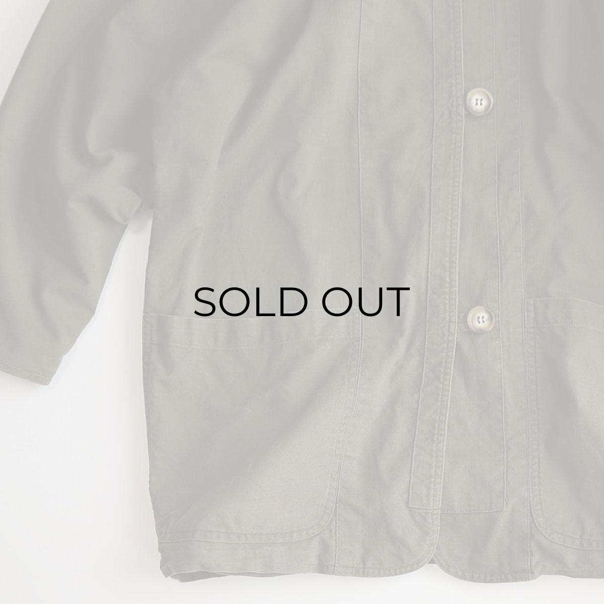 画像5: 80's AnnTaylor COTTON Lt. CANVAS WORK style JACKET (5)