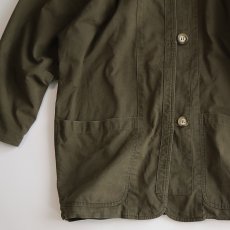 画像5: 80's AnnTaylor COTTON Lt. CANVAS WORK style JACKET (5)