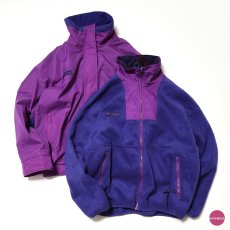 画像1: 〜90's Columbia "Bugaboo" NYLON 3-WAY ZIP JACKET "NYLON JACKET & FLEECE BLOUSON"  (1)