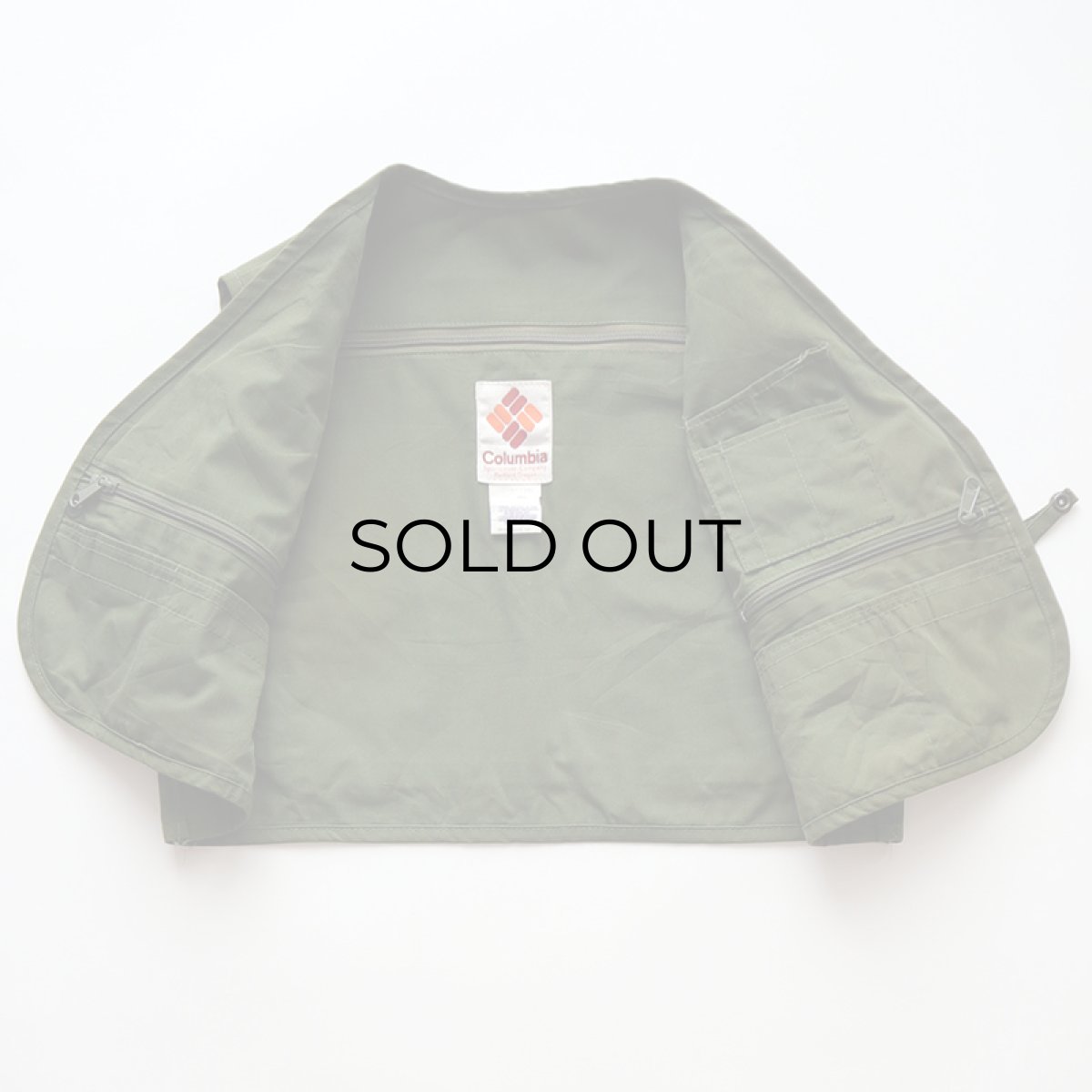 画像2: 〜90's Columbia SHORT LENGTH FISHING VEST (2)