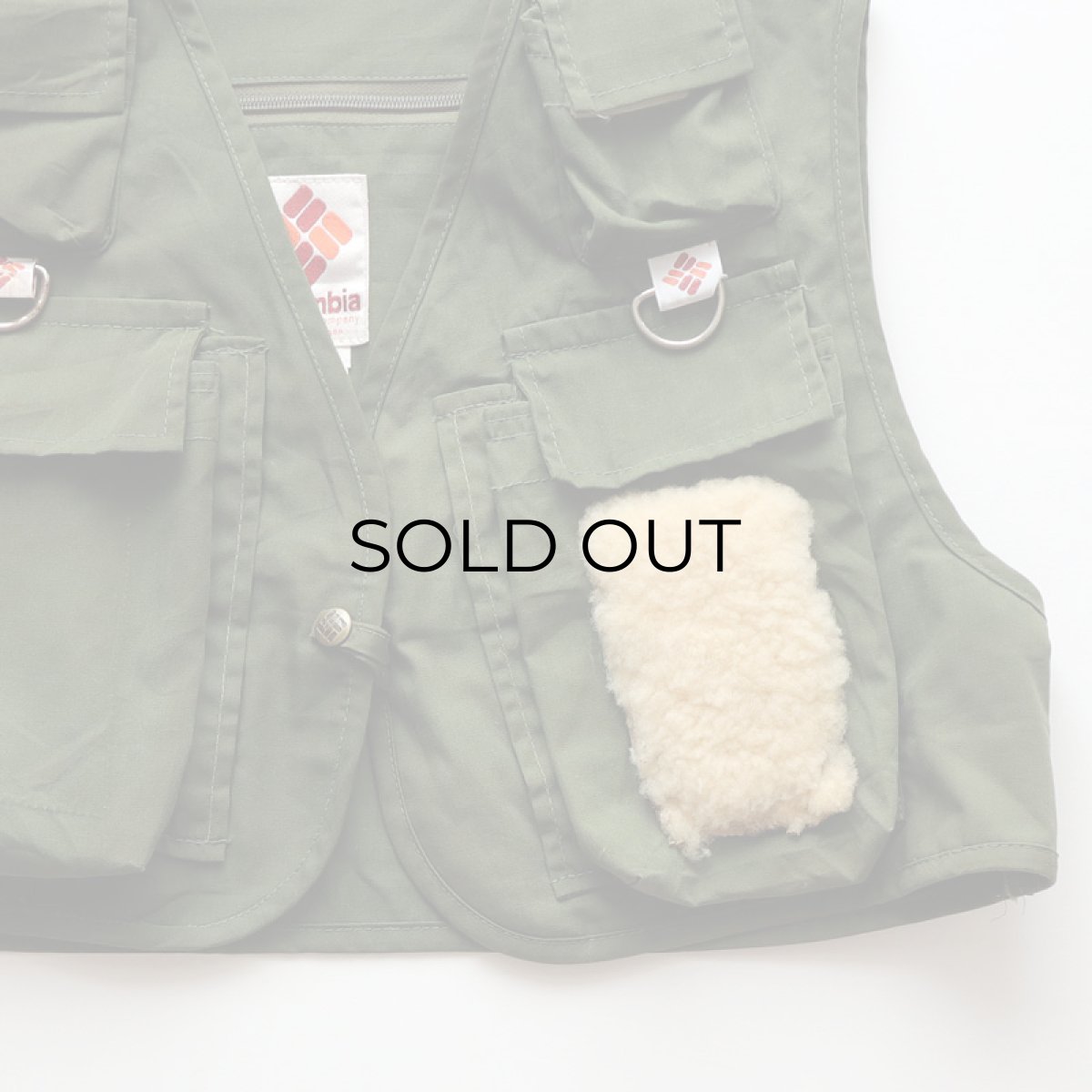 画像4: 〜90's Columbia SHORT LENGTH FISHING VEST (4)