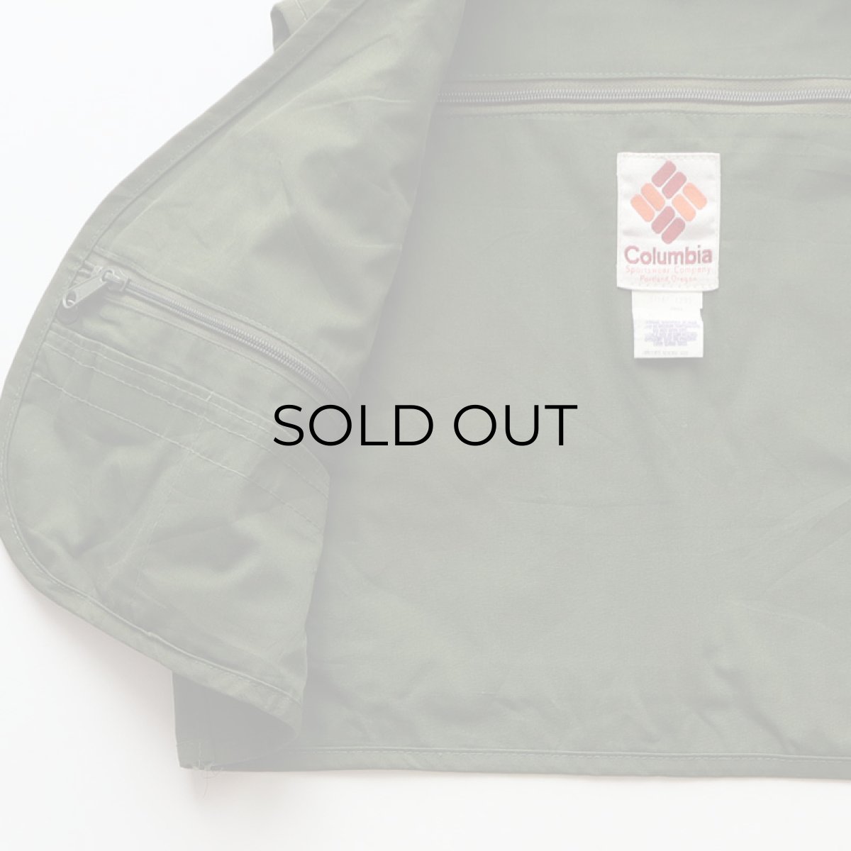 画像7: 〜90's Columbia SHORT LENGTH FISHING VEST (7)