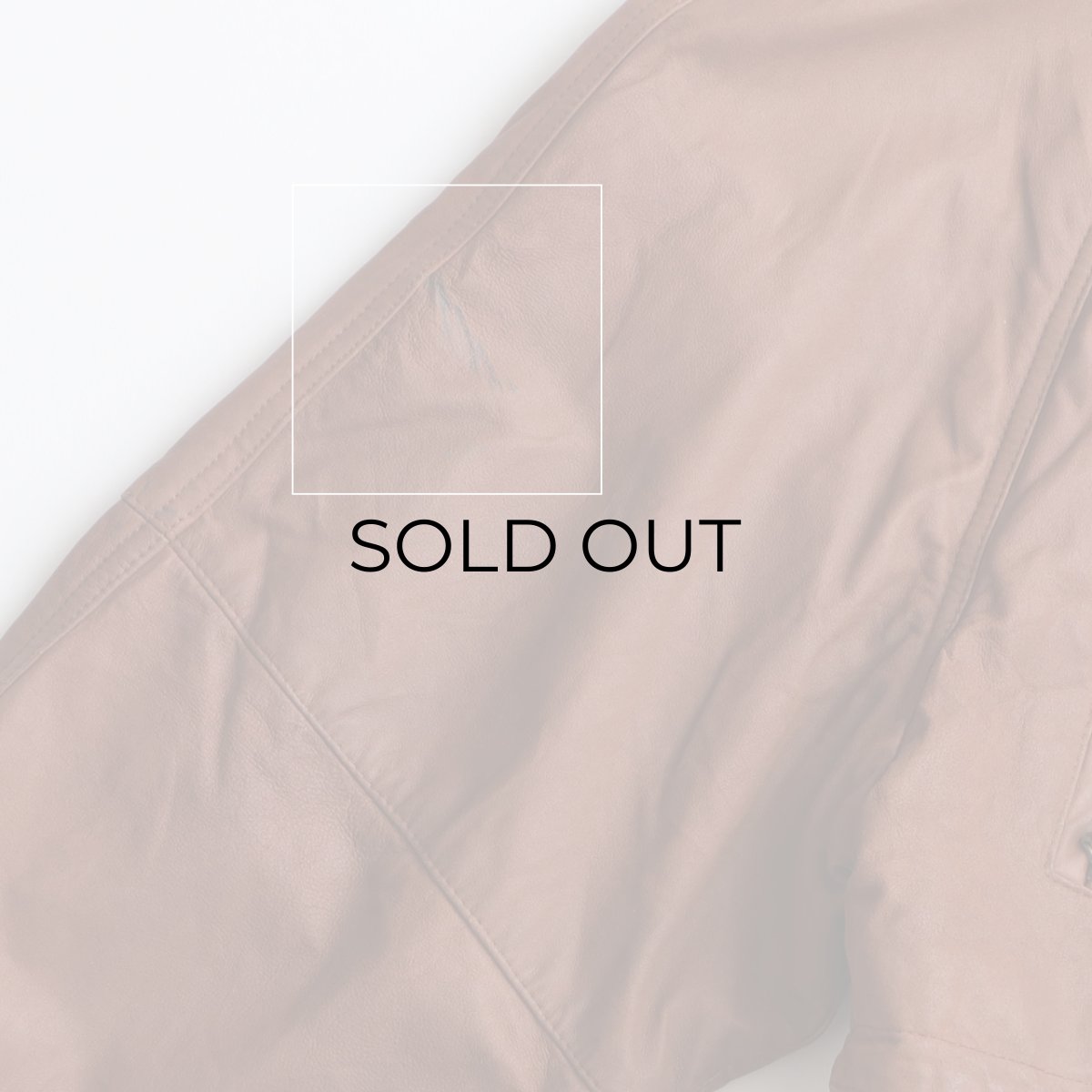 画像15: 80's UNKNOWN BRAND LEATHER WOMEN'S DESIGN HALF COAT (15)