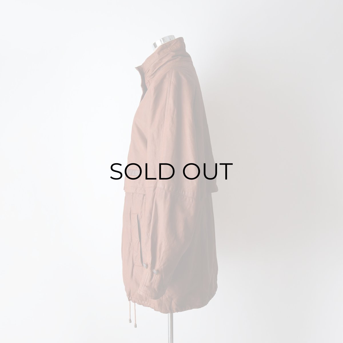 画像20: 80's UNKNOWN BRAND LEATHER WOMEN'S DESIGN HALF COAT (20)