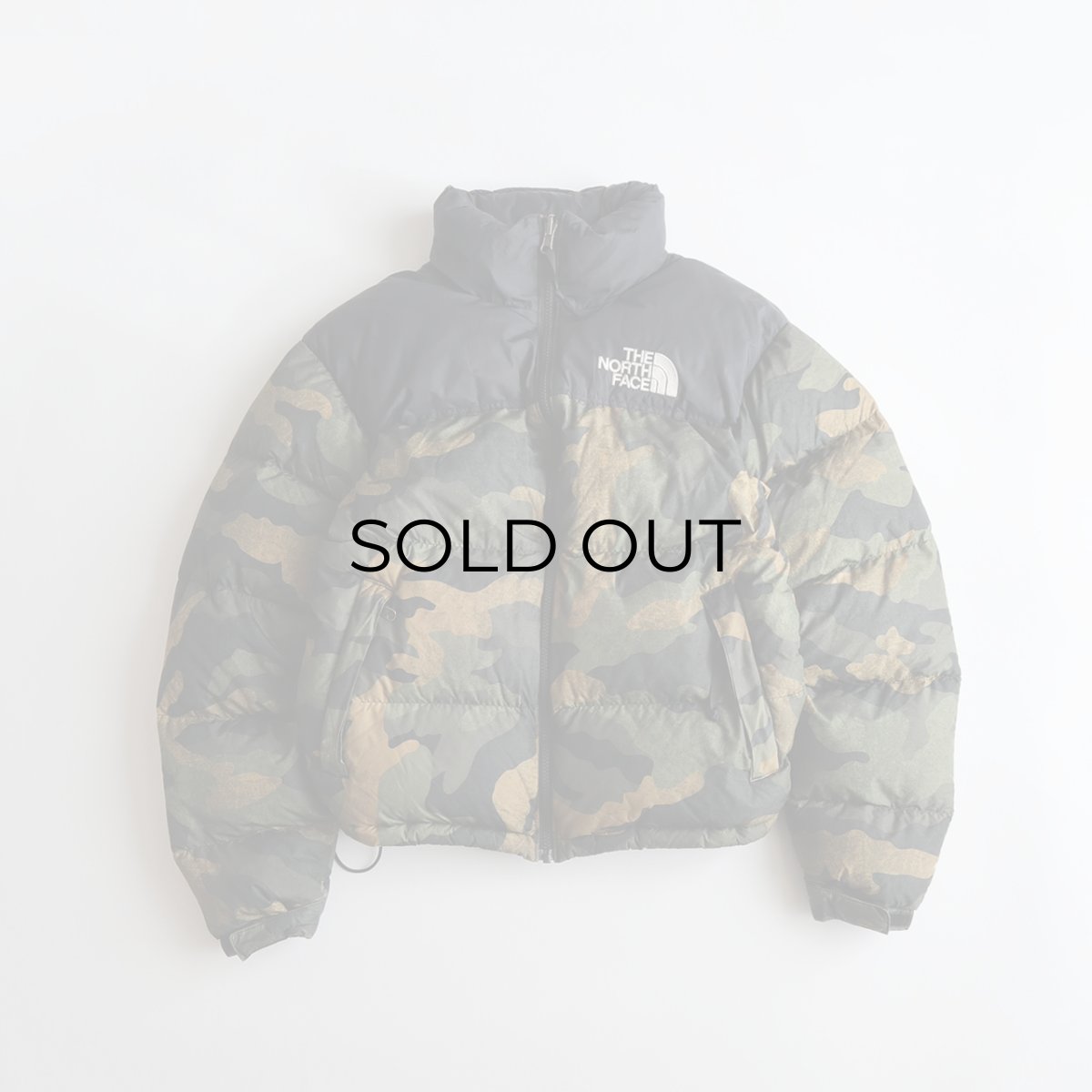 画像1: THE NORTH FACE "NOVELTY NUPTSE" CAMOUFLAGE PATTERN DOWN JACKET (1)