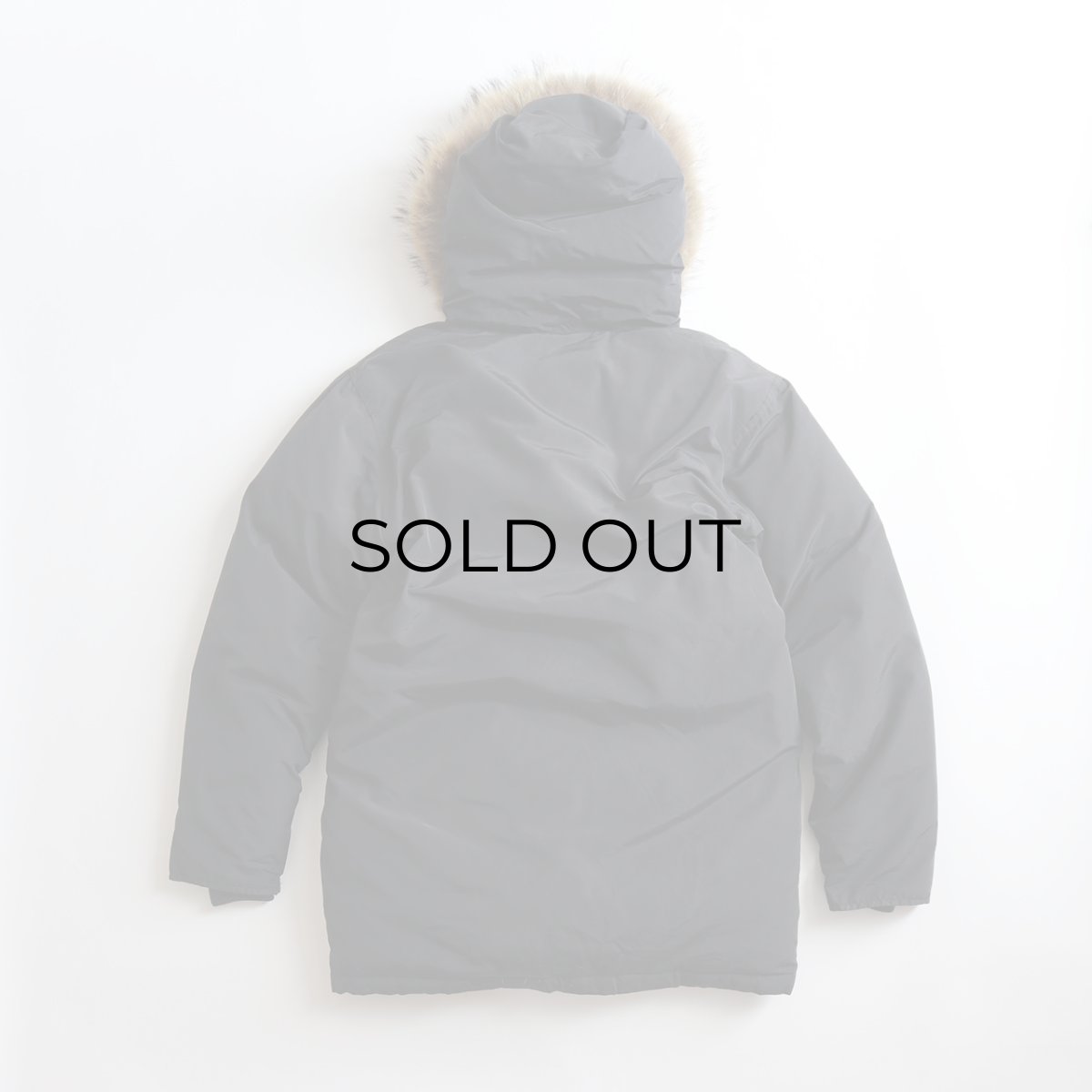 画像3: WILKER BLACK COTTON NYLON FUR HOODED ARCTIC PARKA style DOWN JACKET (3)