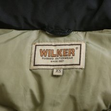 画像10: WILKER BLACK COTTON NYLON FUR HOODED ARCTIC PARKA style DOWN JACKET (10)