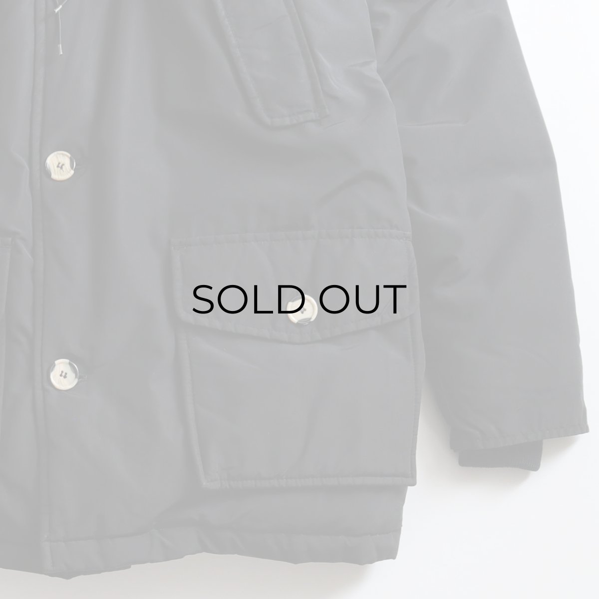 画像5: WILKER BLACK COTTON NYLON FUR HOODED ARCTIC PARKA style DOWN JACKET (5)