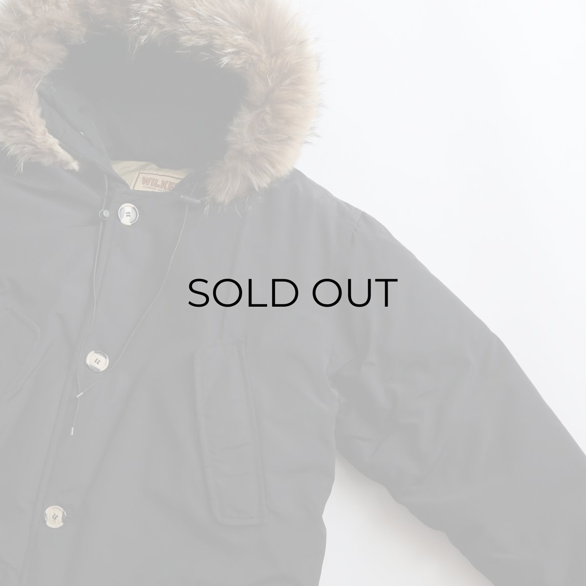 画像4: WILKER BLACK COTTON NYLON FUR HOODED ARCTIC PARKA style DOWN JACKET (4)