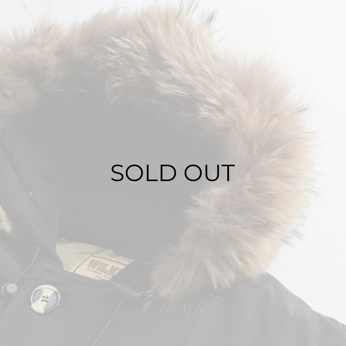 画像6: WILKER BLACK COTTON NYLON FUR HOODED ARCTIC PARKA style DOWN JACKET (6)