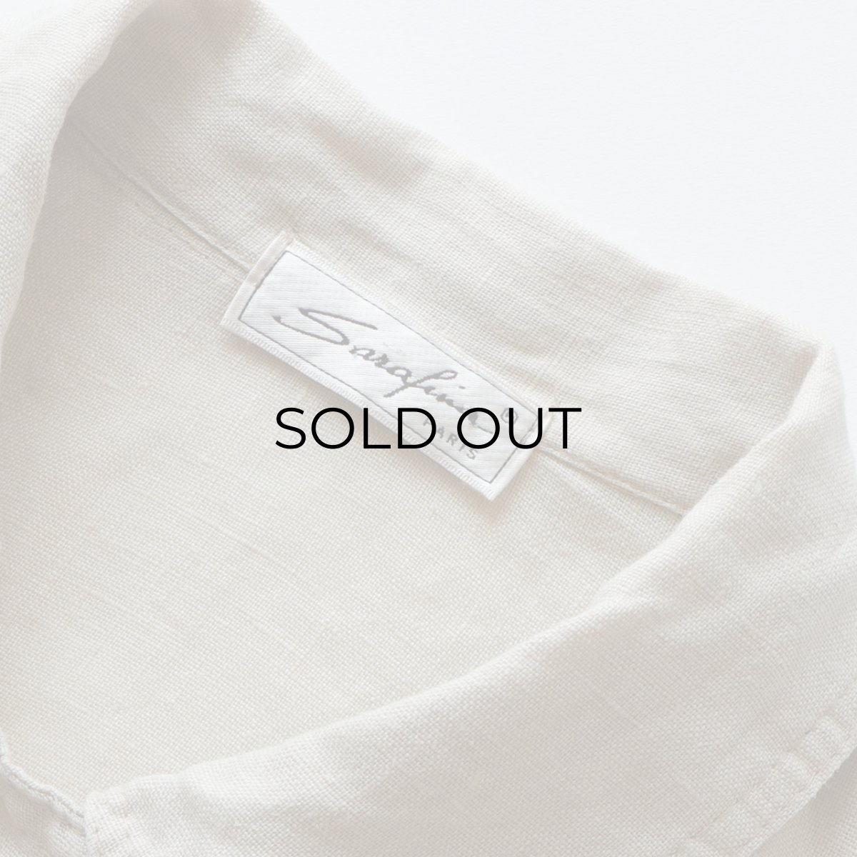 画像8: Sarafina LINEN LOOP COLLAR SHIRT JACKET (8)