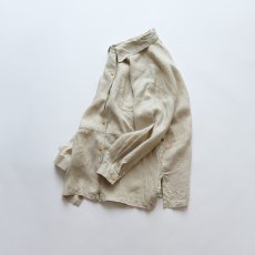 画像2: Sarafina LINEN LOOP COLLAR SHIRT JACKET (2)