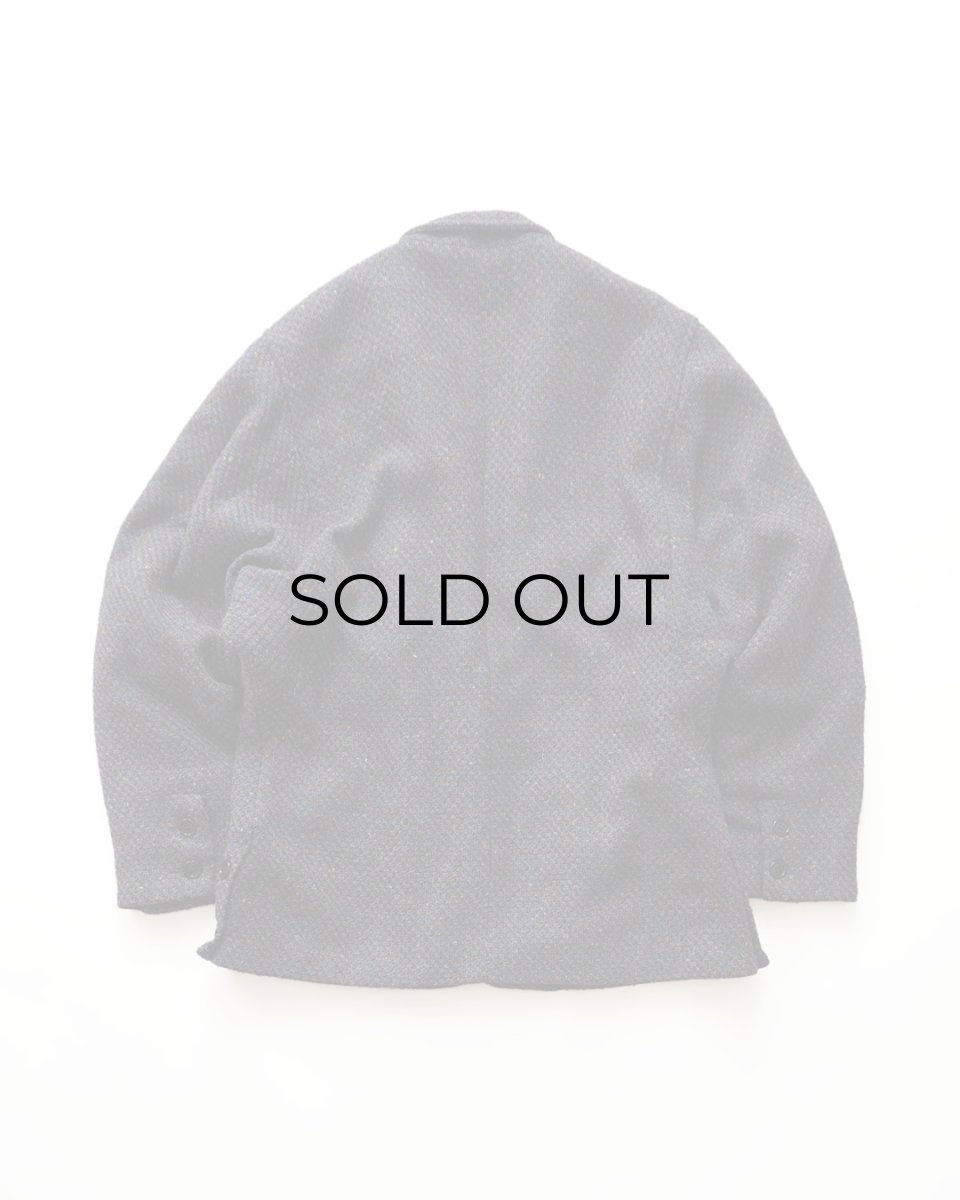 画像4: 〜80's Olivier Strelli WOOL TWEED DOLMAN SLEEVE TAILORED JACKET (4)