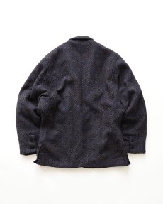 画像4: 〜80's Olivier Strelli WOOL TWEED DOLMAN SLEEVE TAILORED JACKET (4)