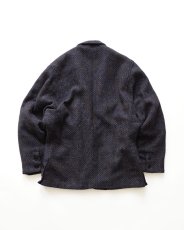 画像4: 〜80's Olivier Strelli WOOL TWEED DOLMAN SLEEVE TAILORED JACKET (4)