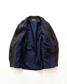 画像2: 〜80's Olivier Strelli WOOL TWEED DOLMAN SLEEVE TAILORED JACKET (2)