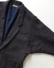 画像5: 〜80's Olivier Strelli WOOL TWEED DOLMAN SLEEVE TAILORED JACKET (5)